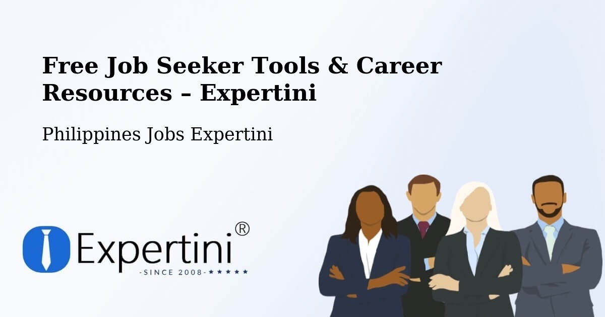 Free Job Seeker Tools & Career Resources – Gubaan - Gubaan, Philippines Jobs Expertini