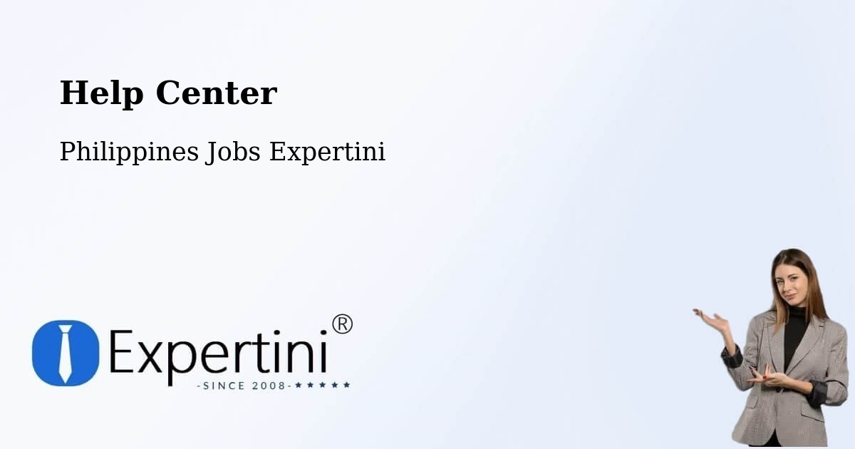 Help Center – Gubaan - Philippines Jobs Expertini