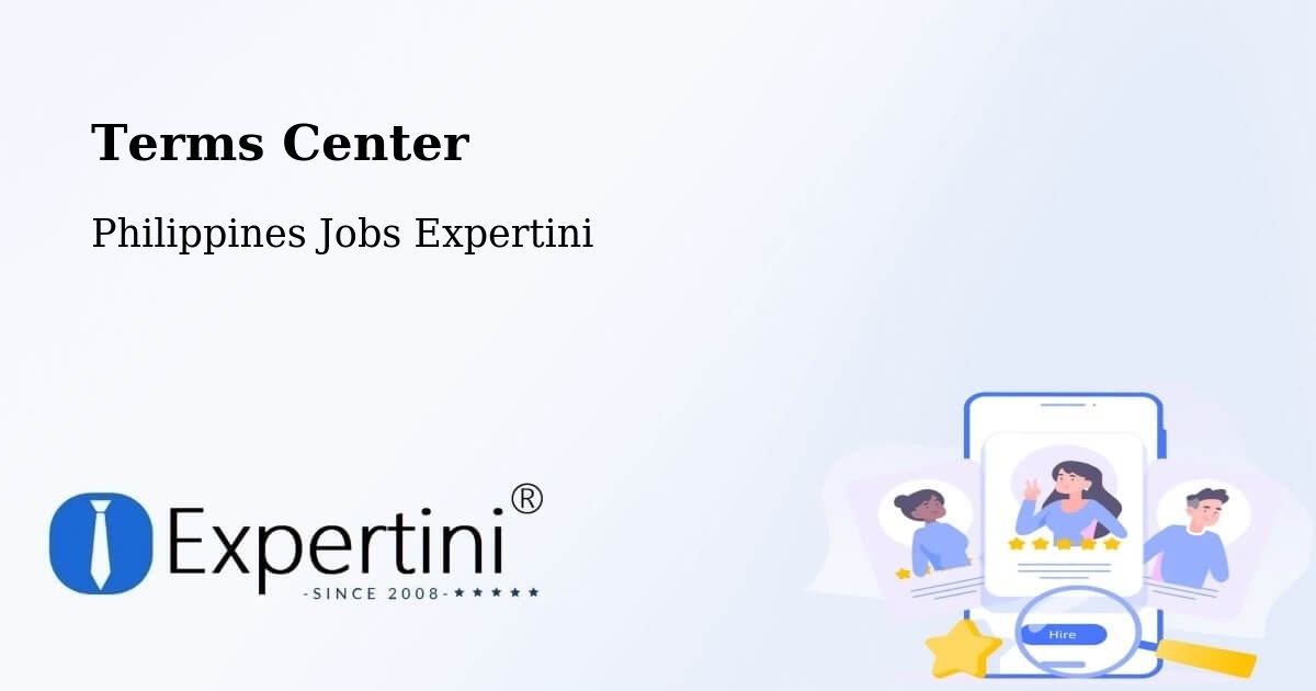 Terms of Service – Gubaan - Philippines Jobs Expertini